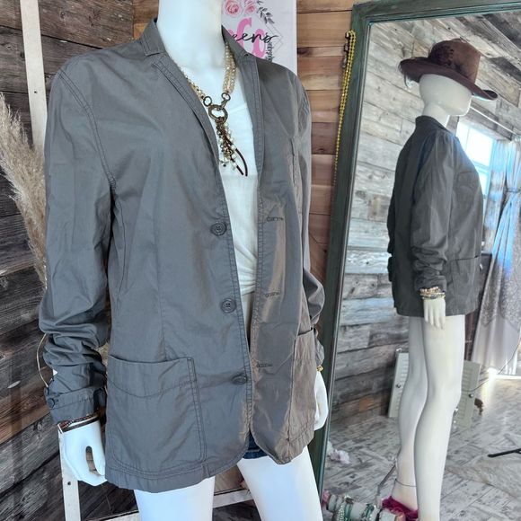 Urban Outfitters BDG. Light Weight Blazer Style Shacket Jacket Front Pockets 💗 - Picture 1 of 9